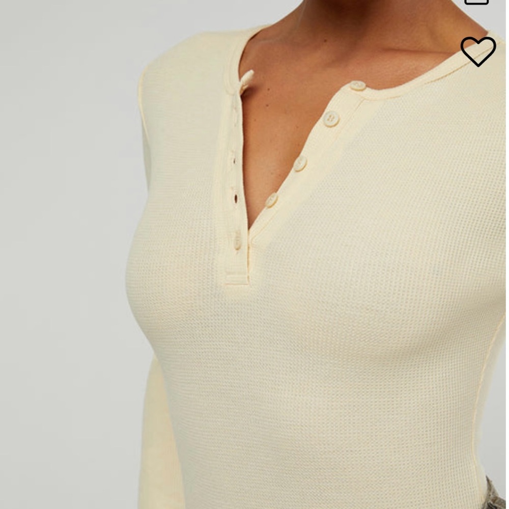 WeWoreWhat Cream Bodysuit - Picture 5 of 9
